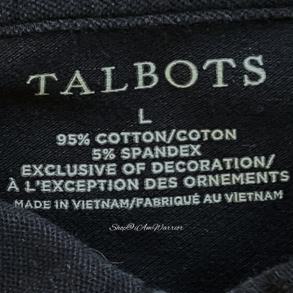 Talbots navy blue